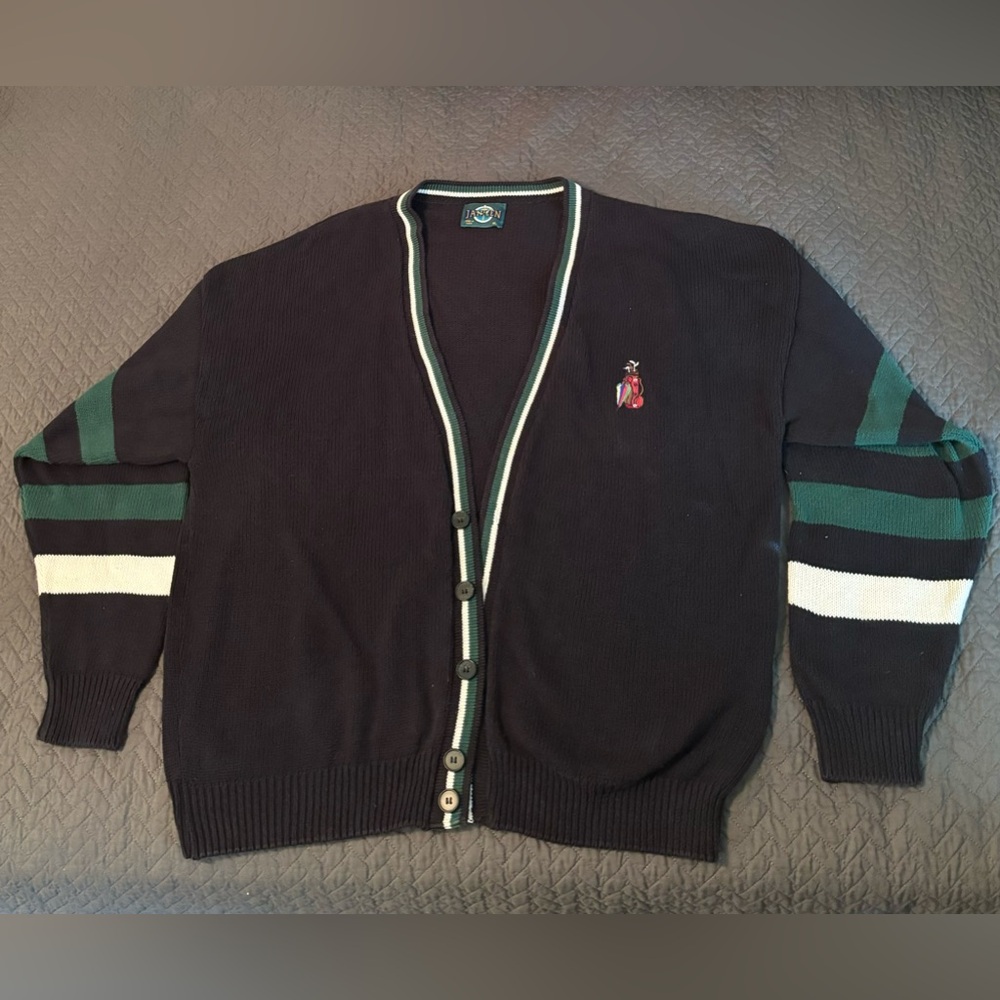 Vintage Jantzen Classics Golf Cardigan